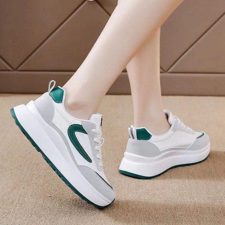Shoes women's 2025 spring and summer new fashion Forrest Gump running shoes Lycra breathable feet small women's sports and leisure shoes