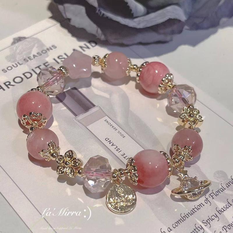 

[HS][LA]1Pc Fashion Creative Crystal Beaded Bracelet For Women Party Jewelry Accessries Gifts