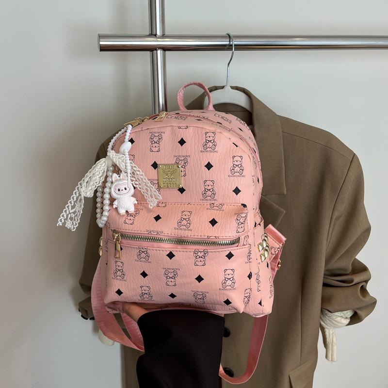 Summer New Beautiful Trend Backpack, Student Class Schoolbag, Commuting To Work Versatile Portable Shoulder Bag