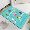 Peppa Pig Printed Carpet, for Office Chair Living Room Bedroom Kitchen Room Decor Gifts.