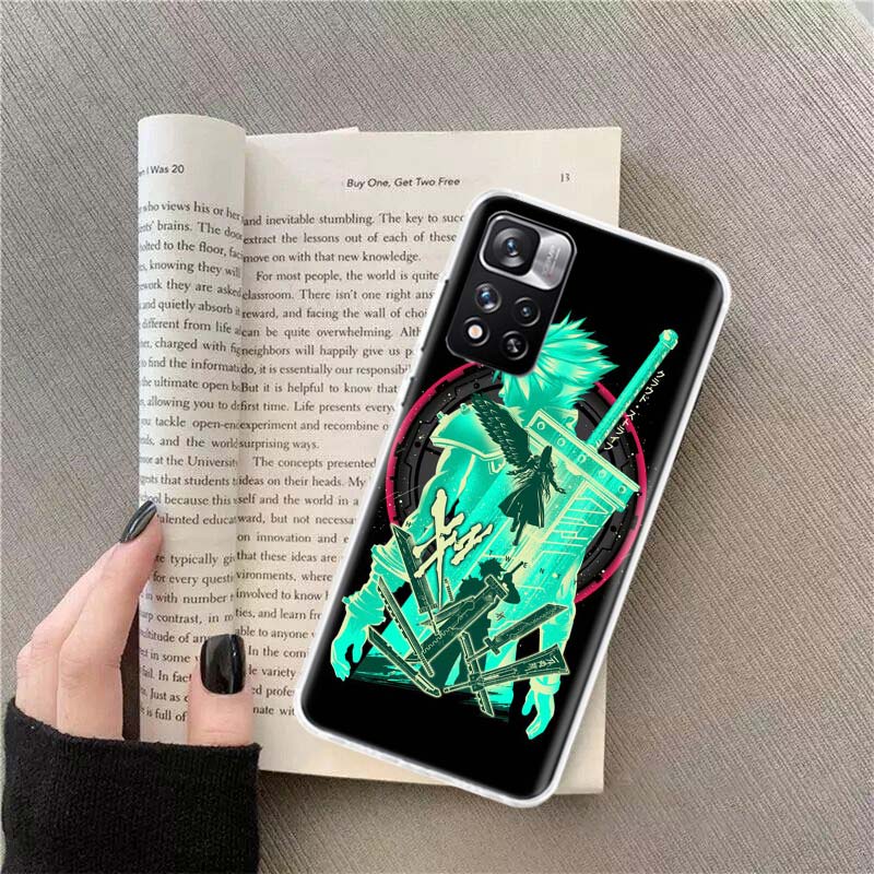

Final Fantasy VII Phone Case For Xiaomi Poco X4 F4 GT X3 NFC X5 X6 X7 Pro 5G M5 M5S M3 F5 Mi F6 F3 F2 F1 Cover Coque Fundas TPU Xiaomi Poco X6 Pro5G