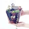 NooLim Resin Succulent Flower Pot – Mini Bonsai Planter for Garden & Home Decoration