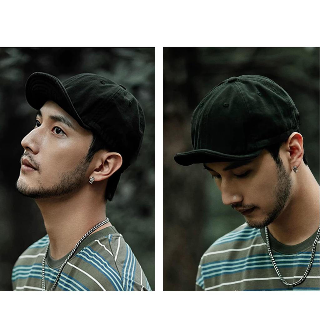 TWO QUILL Umpire Cap with Short Available in Plus Solid and Perfect for and Outdoor and Fall Men's Brim, Sizes, Color, Breathable, Lightweight, Soft,