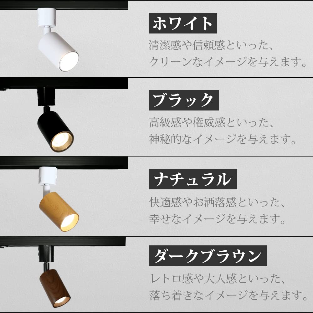 Allegro Lighting Duct Rail Spotlight, Integrated LED Duct Rail Light, 60W Equivalent, 7W Built-in LED, No Bulb Required, Adjustable Angle, Easy