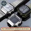 For Casio AE1200 Metal Watch Case 304 Stainless Steel Modified Watch Film Glass Watchband Watch Ring Front Cover Baffle Bezel