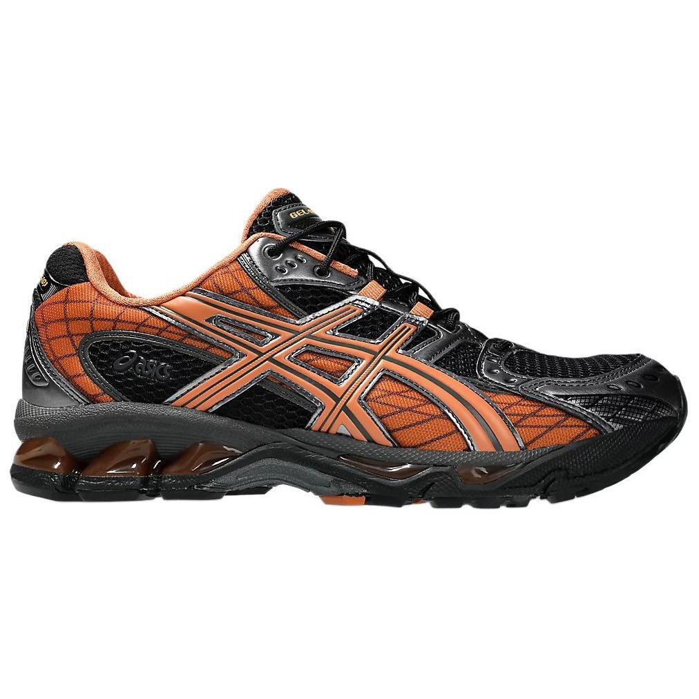 Asics Gel Nimbus 10.1 Black Rust Orange Unisex Sneakers 1203A543-004
