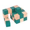 Wooden Dragons Wagging Tail Cubic Puzzles Kongming Lock Brain Teaser Kids Toy