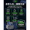 SHSCLY microfiber car wash towel ultra-absorbent cloth thick compact size usable while wringing (T10 standard popular 30x40cm 3-piece set)