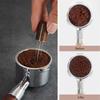 Stainless Steel 6-pin Espresso Distribution Tool Coffee Distributor Espresso Stirrer with Walnut Handle Replaceable Needles