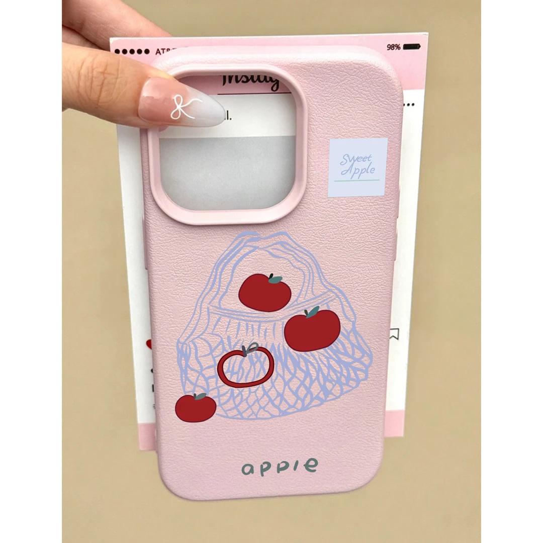 

Woven Bag Apple Suitable for IPhone16pro Mobile Phone Case Apple 15 Lychee Pattern 14pro Soft Shell 13 Niche Apple 17PROMAX