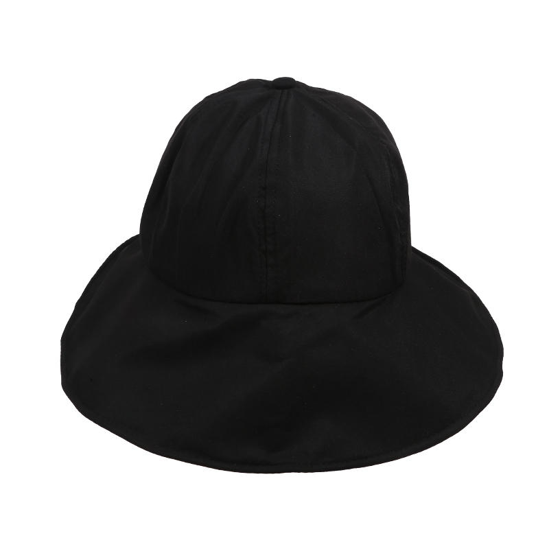Men's Women's Sun Hat Solid Color Fisherman Hat Spring Summer Adjustable Outdoor Beach Foldable Sun Hat