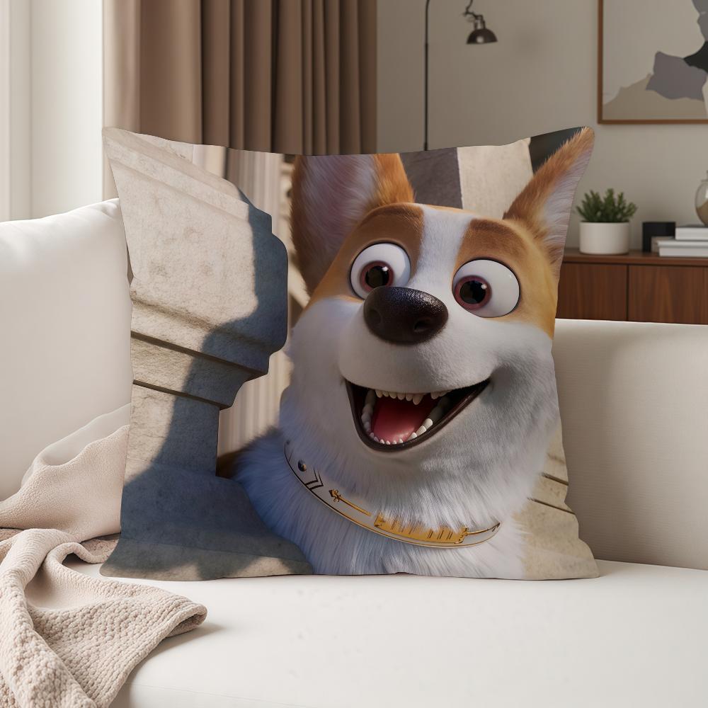 Movie The Qqueens Ccorgi Pillow Case Suitable For Bedrooms Living Rooms Cars Home Decoration