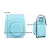 Camera Cover Bag for Instax Mini 11 PU Leather Protector with Shoulder Strap Camera Holder Dustproof Camera Cases