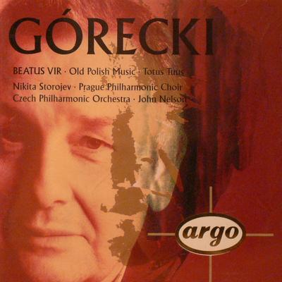 CD HENRYK GRECKI  NIKITA STOROJEV    Beatus Vir  Old Polish Music  Tot 4368352 Argo 1993 Europe Classical Used