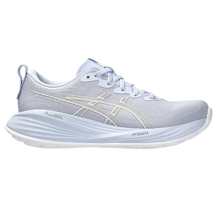 Asics Gel Cumulus 27 Blue Fade Women Sneakers White 1012B772-402
