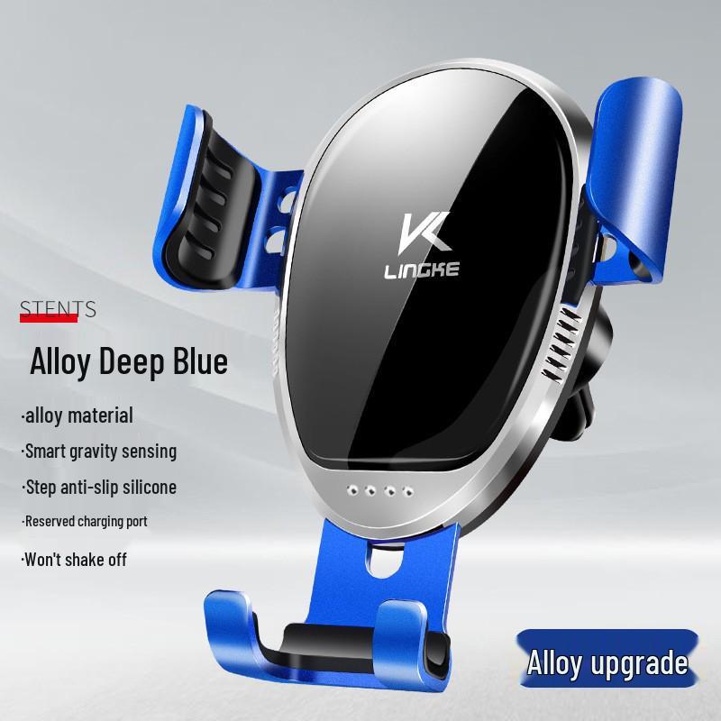 

Автомобильный держатель для телефона с креплением на воздуховод и датчиком гравитации