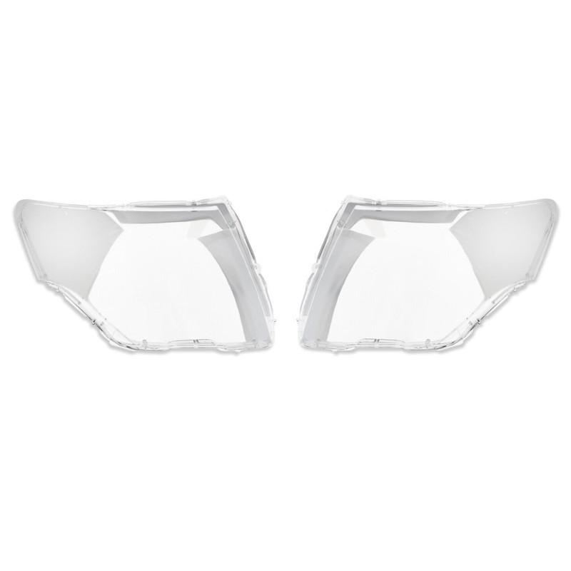 Left/Right Car Headlamp Lens Cover Transparent Lampshade For Mitsubishi PAJERO V87 V93 V97 2007-2018 Headlight Cover Clear Shell