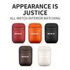 JJVMB1 Leather Car Cup Holder Storage Box Organizer Tray Multi Function Interior Container for Mercedes Benz GLB Accessories