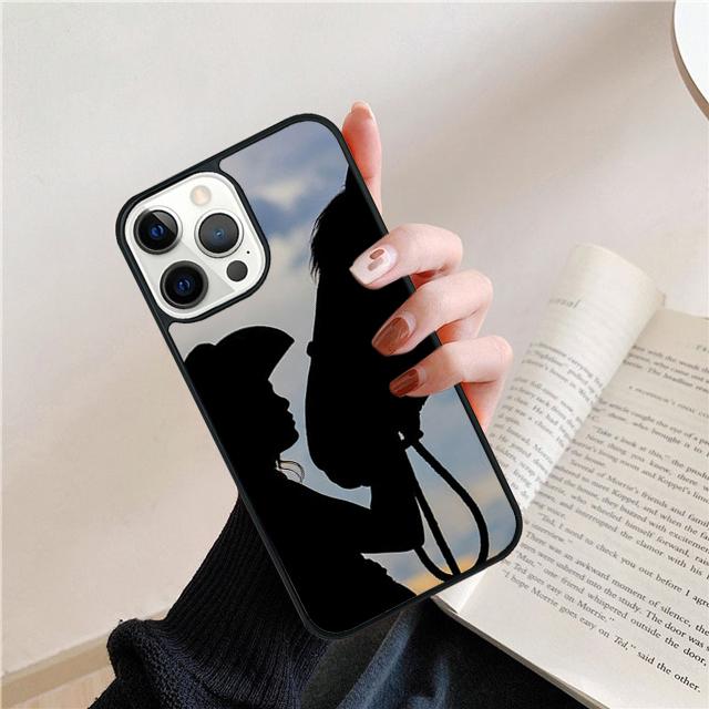 Sunset Cowgirl Horse Silhouette Cover For iPhone 17 Air 15 16e 14 13 12 Pro Max 11 Pro Max Plus Phone Case Coque