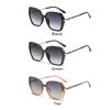 UV Protection Women's Rhinestone Shades Street Shooting Retro Sun Glasses Gradient Eyewear