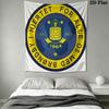 Brøndby IF POSTER Wall Hanging Printed Fabric Blanket Decorative Tapestries for Bedroom Living Room Home Decor