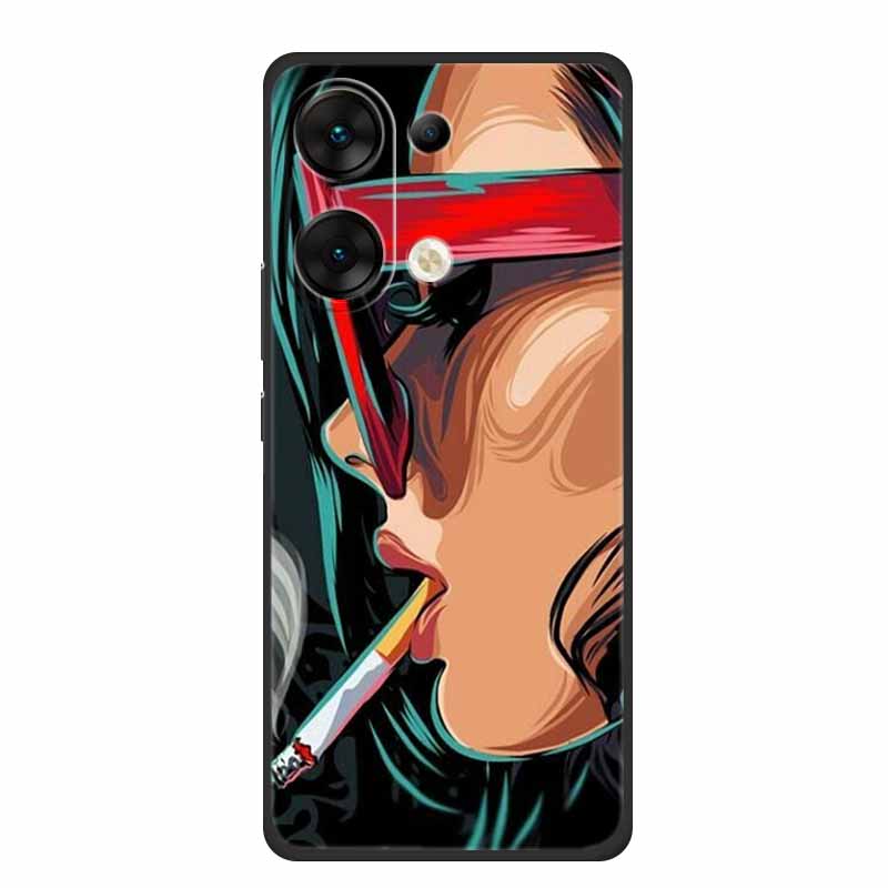 For Xiaomi Poco M6 Pro 4G Case 6.67" Animals TPU Soft Silicone Back Cover Phone Cases for POCOM6 Pro 4G Protector Wolf Cool Para