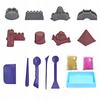 Kinetic Sand Play-Doh Set Castle Pyramid Molds Creative Diy