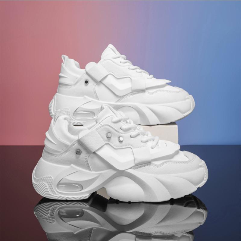 Men's shoes thick-soled heightening dad shoes versatile casual sports shoes not tired feet soft-soled air cushion casual shoes