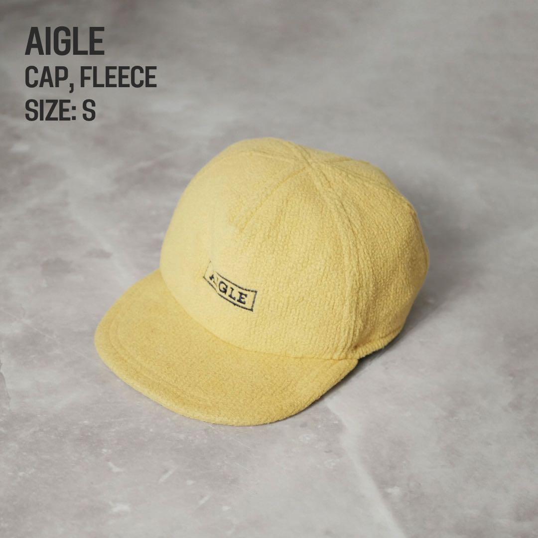 

[USED] Aigle Fleece Cap Banana Yellow S