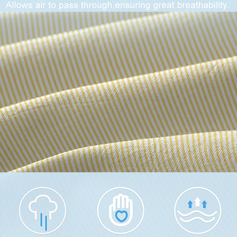 1 Simple modern Stripe Geometry printed matte Fitted Sheet, bedroom printed bed cover, bedding (excluding pillowcases)