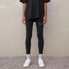 Fear of God Essentials Athletische Strick-Leggings Mit Logo-Print Unisex Unterteile Schwarz FOG-FW21-033