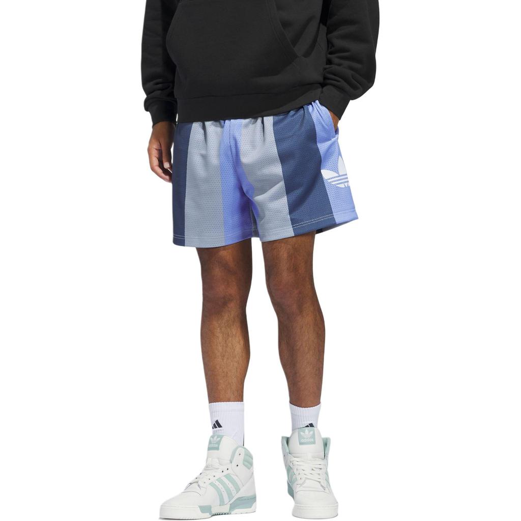 adidas Allover Print Shorts Gender Neutral Blue Purple IY7376