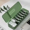 New Cable Storage Box Organizer Charger Cord Storage Data Large Capacity Double Open Lid Visible Thickened Material Storage Box