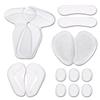Heel Grips High Heel Cushion Women's Silicone Shoe Pad Liners Cushions Gel Shoe Inserts for Too Big Shoes Foot Insoles,Lilaris
