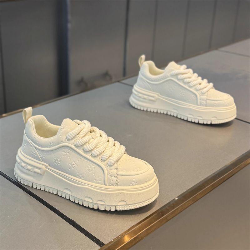 European station men's shoes summer 2026 new versatile breathable sports and leisure little white tide shoes men's platform skateboard shoes