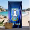 Telo Mare Personalizzato Stampato Sheffield Wednesday FC Logo Calcio Supporto Nome Personalizzato Testo Asciugamano Assorbente Per Sport Viaggio Regalo Speciale