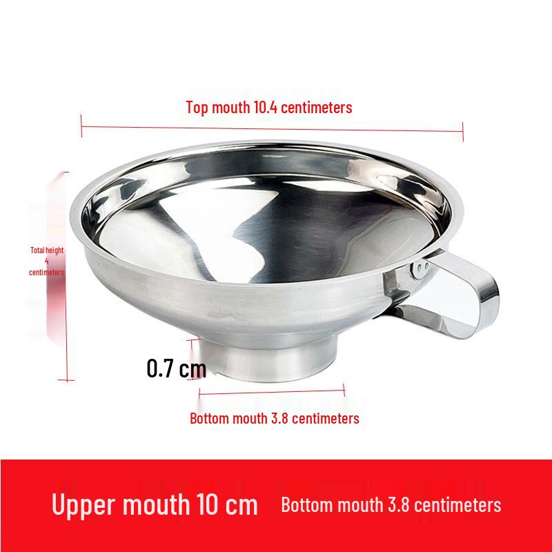 

Stainless Steel Large Funnel Set