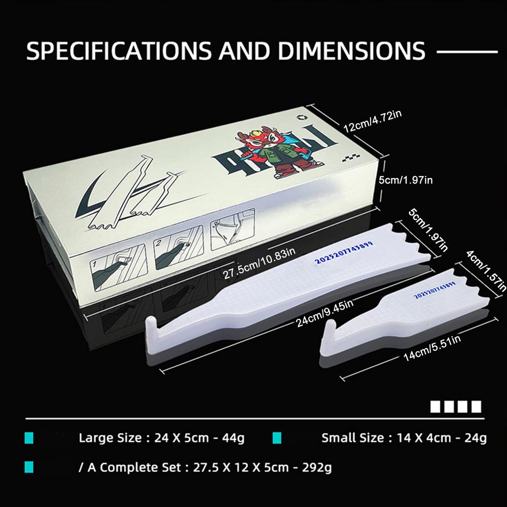 

Инструмент для установки автомобильной пленки Инструмент для установки автомобильной пленки Противоскользящие аксессуары для нанесения тонировки для RV, грузовика, внедорожника белый