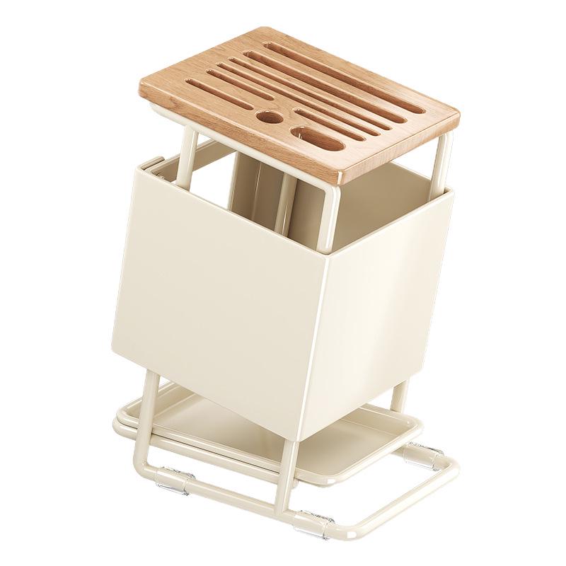 Anti-Mold Multifunctional Knife Holder and Kitchen Countertop Storage Rack
