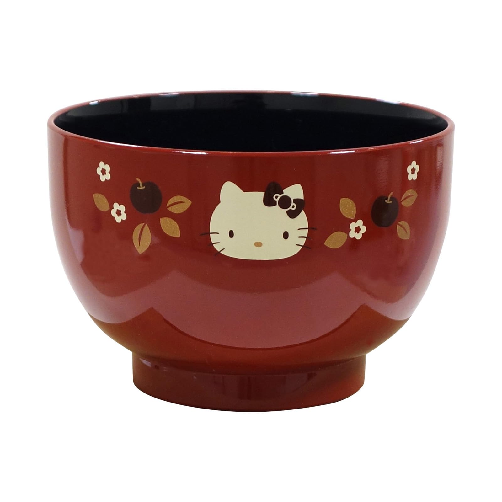 

Лакированная суповая миска Sanrio, подходит для микроволновой печи и посудомоечной машины, Hello Flower Apple, арт. 364539, Hello Kitty , прибл.. 11см, 400мл, Безопасный, Посуда, Товары,