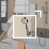 Rainbow LED Shower Head 7 Color Light Up Water Power Bathroom Handheld Sprayer
