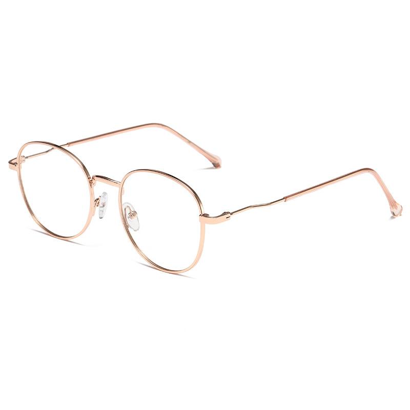 New Transparent Round Computer Glasses Frame Anti Blue Light Blocking Eyewear for Women Men Optical Spectacle Eyeglass