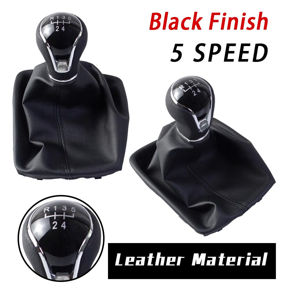 

5/6 Speed Manual Leather Gear Shift Knob For Seat Leon III 3 MK3 2012 2013 2014 2015 2016 2017 2018 2019 2020 Car Accessories