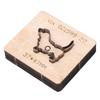 Leather Metal Cutting Die Golden Retriever Dog Shape DIY Punch Cut Mold Art Craft Accessories