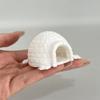 Mini Igloos Model Realistic Ice House Figurines Desktop Ornament Miniature Arctics Ice House Microlandscape Decorations