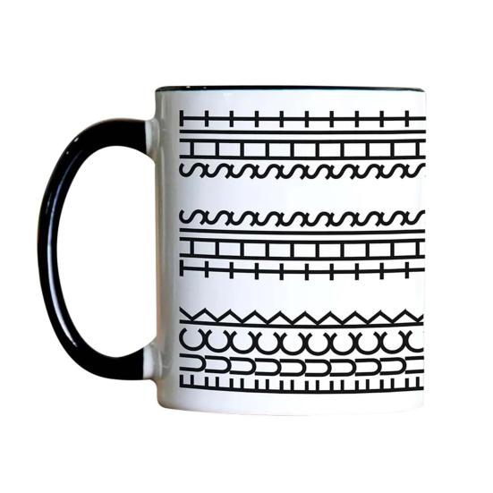 Yousheng Hidden Message Coffee Mug 11oz Capacity Ceramic Cup Funny Senior Citizen Mug Personalized Gift for Family Friends