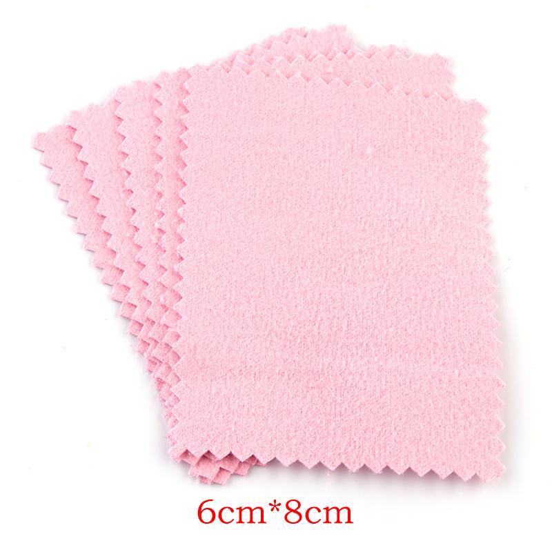 Louleur Polish Polishing Cloth Silver Color Cleaning Polishing Cloth Soft Clean Wipe Wiping Cloth For Gold Color Jewelry Tool