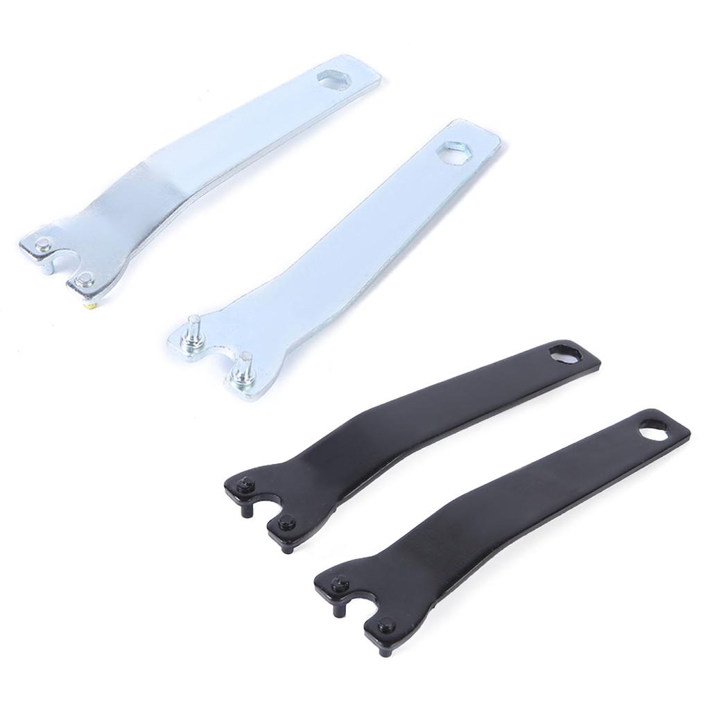 2 stk Vinkelslipernøkkel Flensnøkkel For 100 Vinkelslipernav Kraftverktøy Akslinger Enheter Festemidler Kraftverktøy