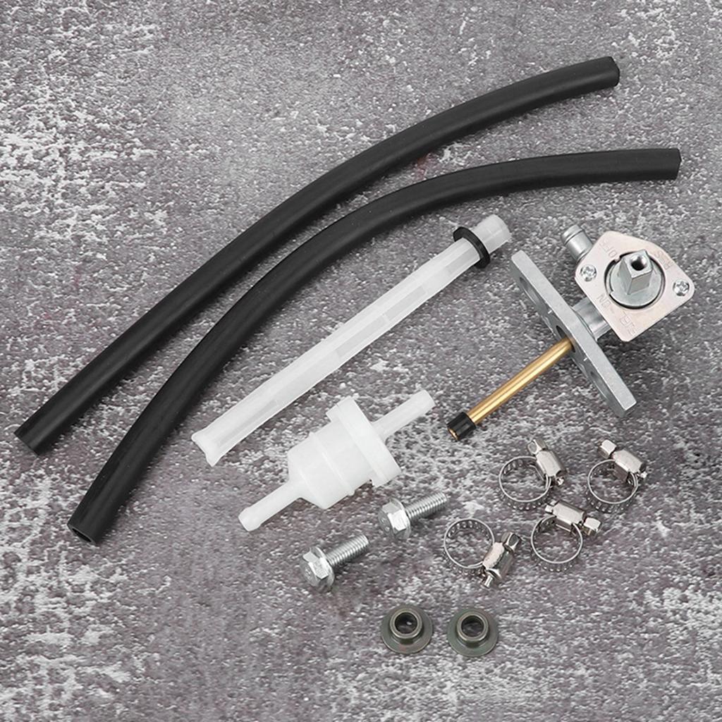 ATV Fuel Petcock Valve Gas Tank Switch Kit Fit for Honda TRX250 TRX350 TRX400