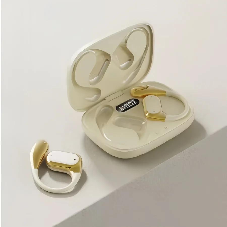 Original Silicone in Ear Hanging Hook Sports Mobile Phones Microphone HD Call ENC Noise Reduction Wireless Bluetooth